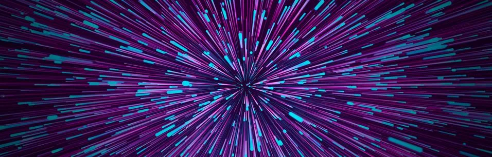 Abstract circular speed background. Centric motion of star trails. Starburst  イラスト素材