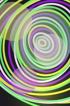 Abstract Circular Spiral Pattern 스톡 사진