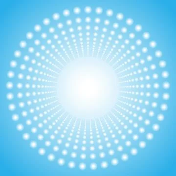 Abstract circular tunnel Stock Illustration