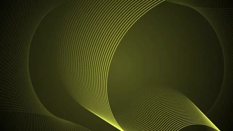 Abstract circular wave lines background animation, Dark abstract background.. Vídeo Stock 346760299