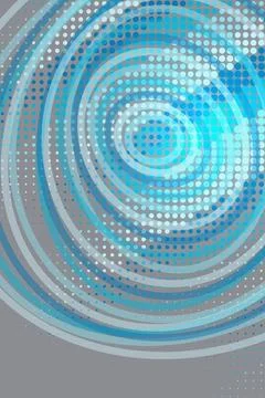 Abstract Circular Wave Pattern Stock Photos