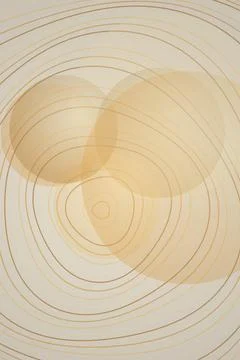 Abstract Circular Wood Grain Pattern Stock Illustration