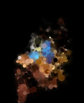 Abstract cirlcle forms Stock Illustration