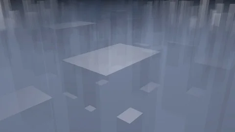 Abstract City Background in Blue Stock Footage 76691973