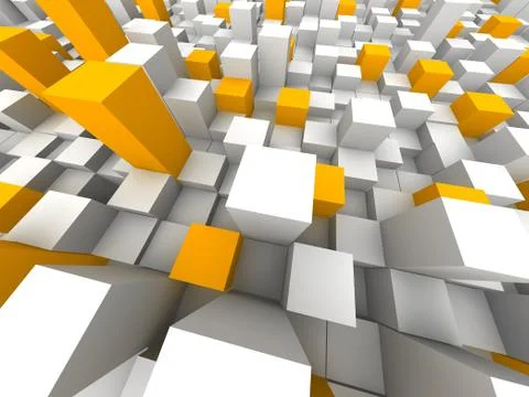 Abstract city Stock Illustration