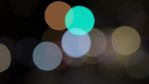 Abstract city lights Stock Footage 94568531