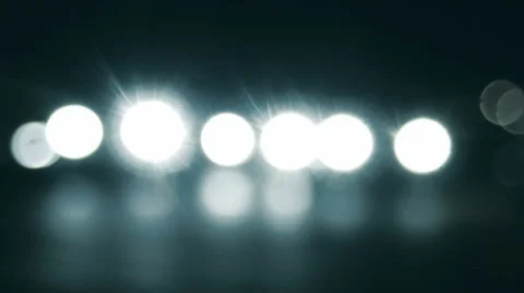 Abstract city lights by night Stock Footage 33077992
