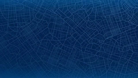 Abstract city map background without markers. Vector illustration. Stock Illustration