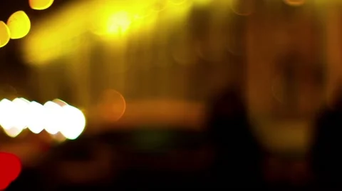 Abstract City Night Lights Stock Footage 51127289