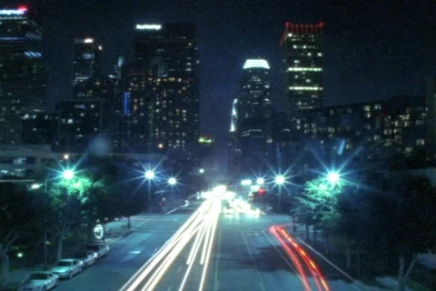 Abstract City Traffic Stock Footage 151502