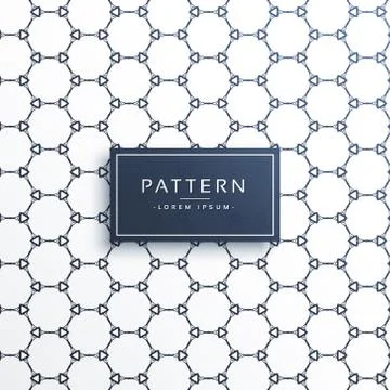 Abstract clean geometric hexagonal shape pattern background Illustrazione stock