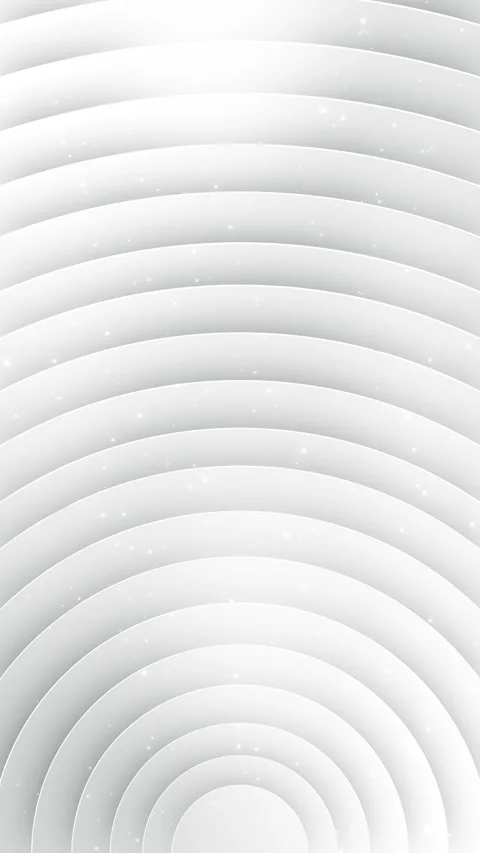 Abstract Clean minimal geometric white background wavy pattern. art deco ornamen Stock Footage 341890315