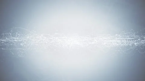 Abstract Clean white distorted particle ... | Stock Video | Pond5