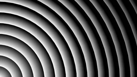 Abstract clean white grey wavy background.Background with circles in a pape.. Stock Footage 310578629