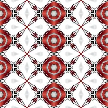Abstract clean white texture or background with modern red pattern made seaml Stock Illustration
