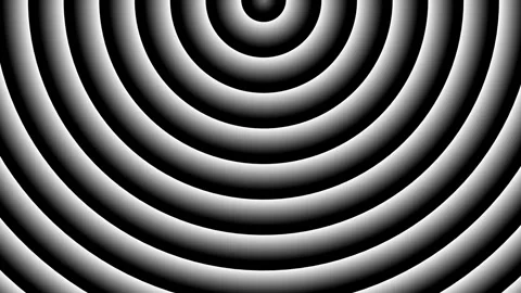 Abstract clean white wave diffusion animation Isolated on Black background Stock Footage 321062277