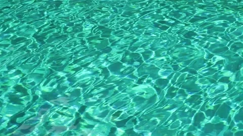 Abstract Clear Water background,  shine wave blue texture, summer concept. Stock Footage 139749404
