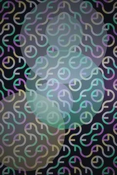 Abstract Clock Pattern 스톡 일러스트