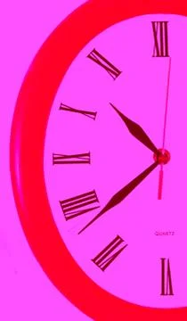 Abstract clock Stock Photos