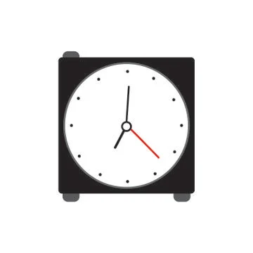 Abstract Clock Vector Stock Illustration