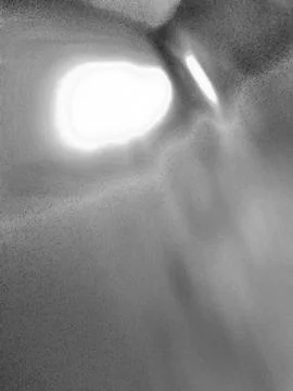 Abstract close up of bright circular reflection and shadow Stock Photos