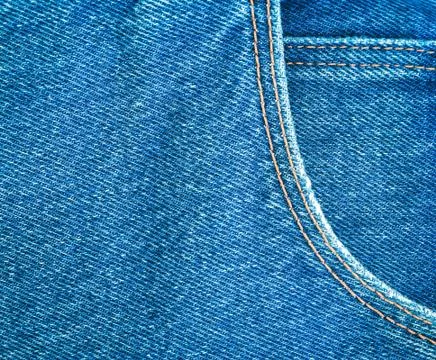 Abstract close up denim texture Stock Photos