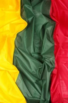 Abstract close up of Lithuania flag Stock Photos