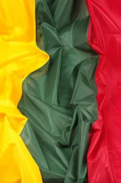 Abstract close up of Lithuania flag Foto stock