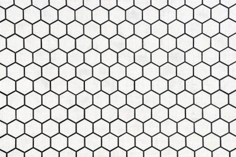 Abstract close up of modern interior architectural metal wall pattern Photos