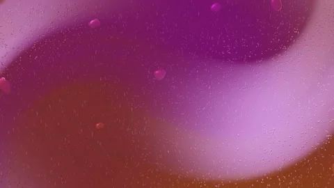 Abstract close-up of soft pink and purple glowing spheres with textured bac.. 스톡 동영상 330828851