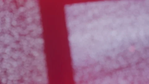 Abstract Close-up of Static Televisions and Strobing Club Lights Stock Footage 208778996