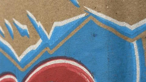 Abstract close up texture image on cardboard, suitable for graphic design. Stock Photos