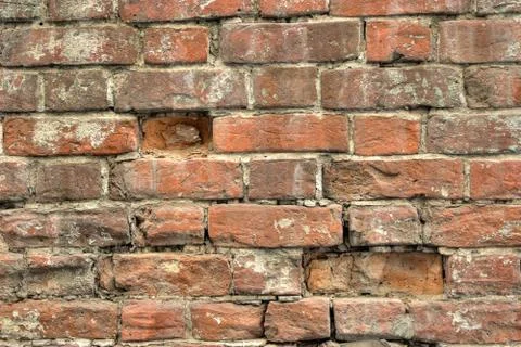 Abstract closeup brick wall background Stock Photos
