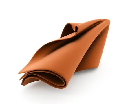 Abstract cloth rendered Stock Illustration