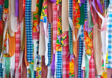 Abstract clothes background Stock Photos
