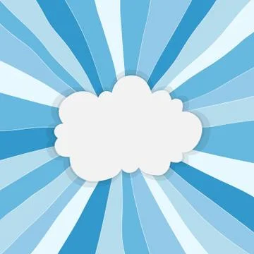 Abstract cloud background Illustrazione stock