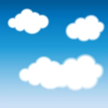 Abstract Cloud Background Vector Illustration Stock Illustration