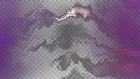 Abstract cloud formation in purple and gray Stock Illustration