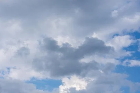 Abstract cloud formations with shapes for backgrounds Foto stock