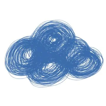 Abstract cloud 스톡 일러스트