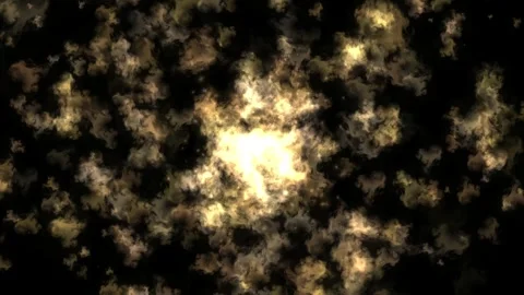 Abstract Cloud-Like Lighting Pattern with Bright and Dark Areas Video stock 337227150
