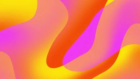 Abstract cloud patterns abstract background. Yellow, orange and pink. 스톡 동영상 275156626