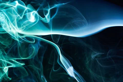 Abstract cloud of smoke Stock Photos