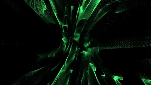 Abstract cloud from the structure of particles. Stock Footage 335112687