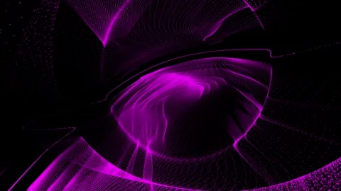 Abstract cloud from the structure of particles. Stock Footage 335112701