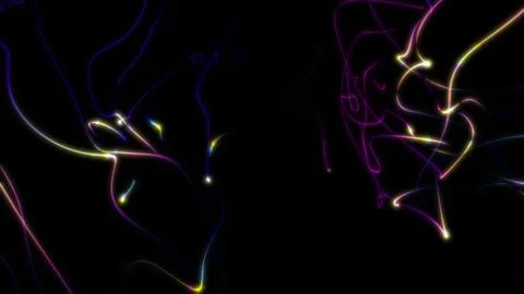 Abstract cloud from the structure of particles. Stock Illustration