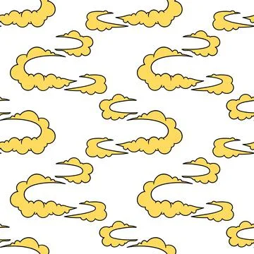 Abstract cloud texture seamless pattern textile print. repeat pattern backgro 스톡 일러스트