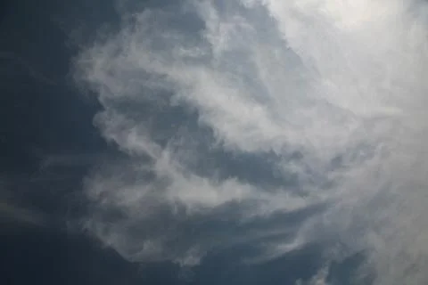 Abstract clouds and sky in space. Stock Photos