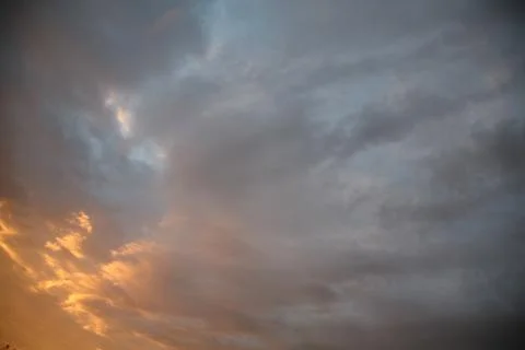 Abstract clouds and sky in space. Stock Photos