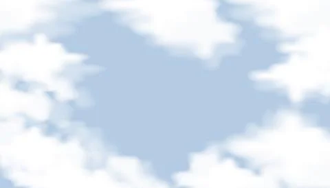 Abstract clouds on a blue-sky background. 스톡 일러스트